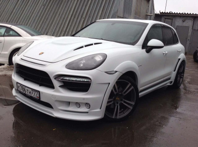 Porsche Cayenne 958 (10-14) аэродинамический обвес Hamann Guardian