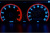 Lada 2110 светодиодные шкалы (циферблаты) на панель приборов - дизайн 1