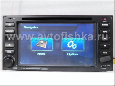 Toyota 4 Runner, Hilux до 2006 головное устройство с GPS навигацией, TV