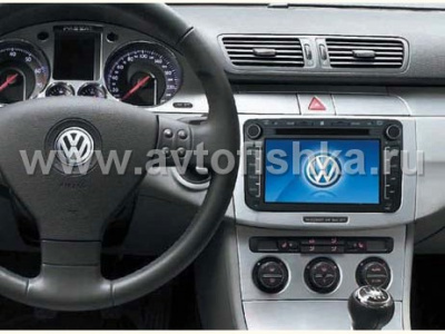 Volkswagen Jetta, Golf 5, Touran, Bora, Passat B6, Transporter T6, Skoda Octavia автомагнитола с 7 дюймовым экраном, GPS навигацией