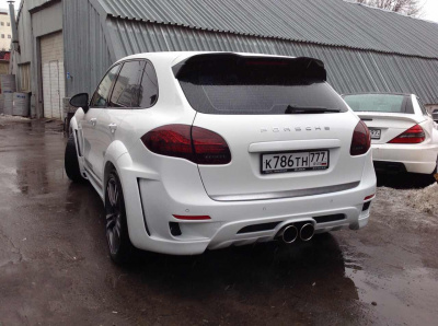 Porsche Cayenne 958 (10-14) аэродинамический обвес Hamann Guardian