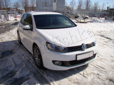 Volkswagen Golf mk6 (08 – 12) реснички (накладки) на фары